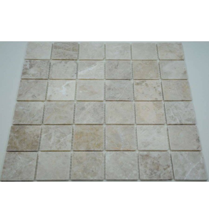 FK Marble Classic Mosaic Мраморная состаренная мозаика Cappucino Beige 48-4T 30x30 — фото 2