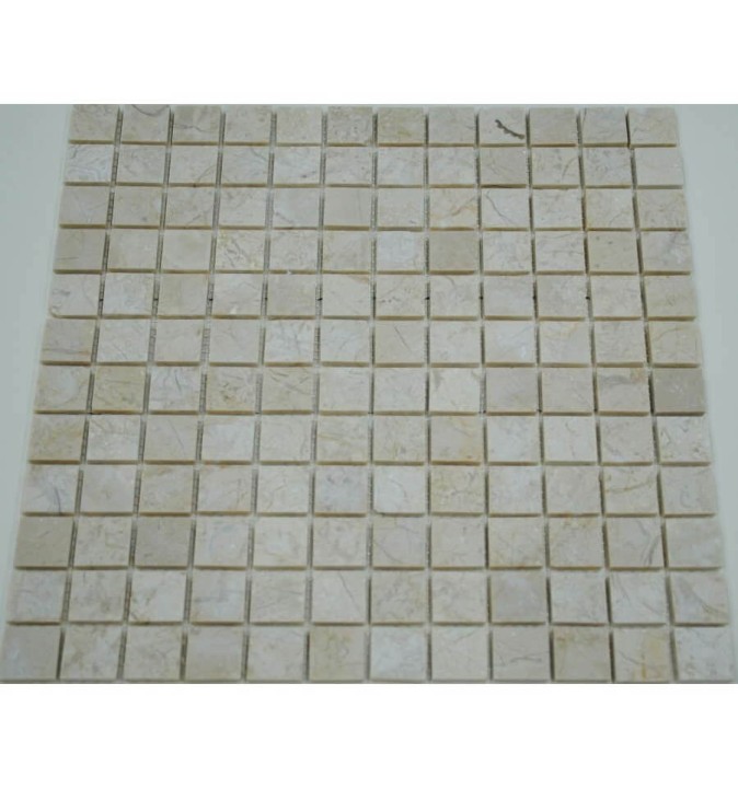 FK Marble Classic Mosaic Мраморная состаренная мозаика Crema Nova 23-4T 30x30 — фото 2