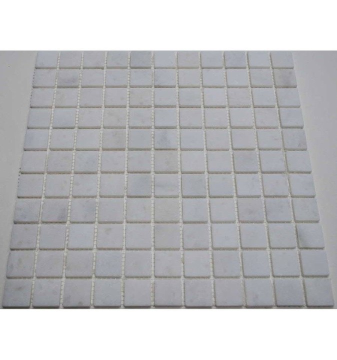 FK Marble Classic Mosaic Мраморная состаренная мозаика Glacial White 25-4T 30x30 — фото 2
