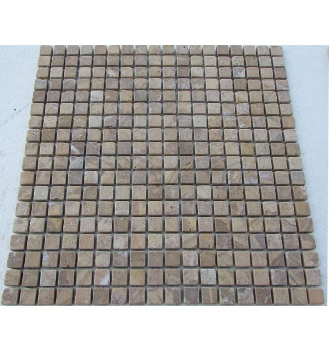 FK Marble Classic Mosaic Мраморная состаренная мозаика M097-15-8T 30x30 — фото 2