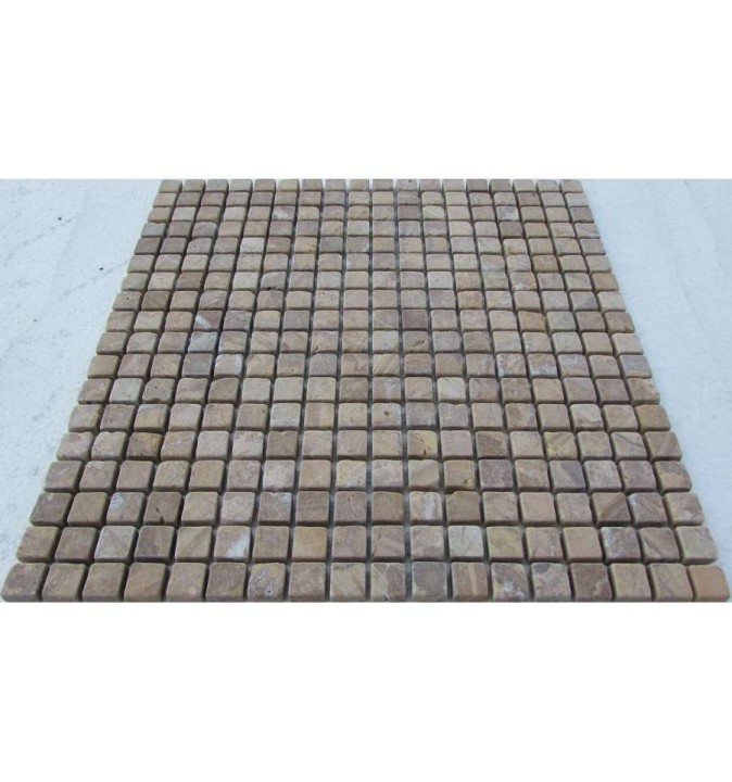 FK Marble Classic Mosaic Мраморная состаренная мозаика M097-15-8T 30x30 — фото 3