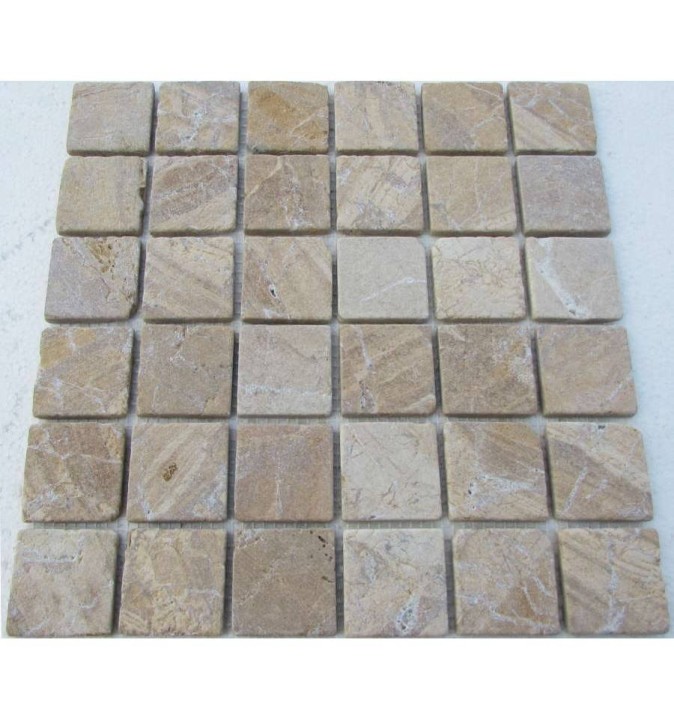 FK Marble Classic Mosaic Мраморная состаренная мозаика M097-48-8T 30x30 — фото 2