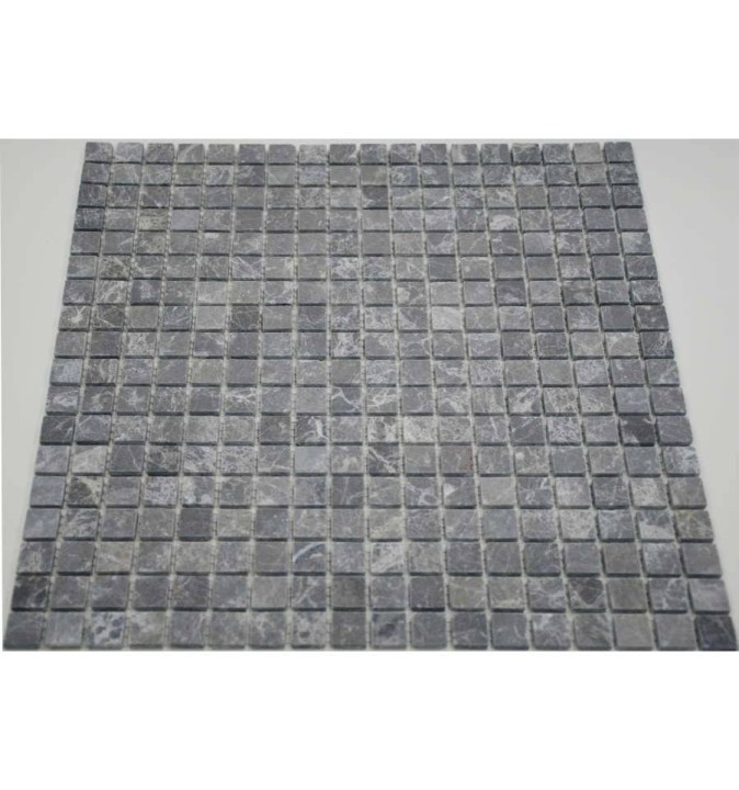 FK Marble Classic Mosaic Мраморная состаренная мозаика Turkish Grey 15-4T 30x30 — фото 2