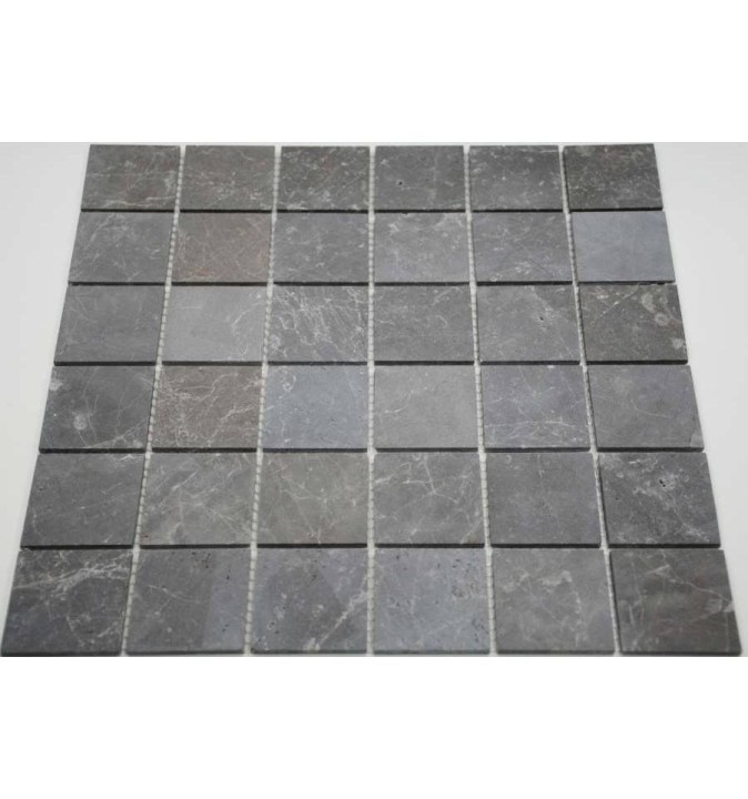 FK Marble Classic Mosaic Мраморная состаренная мозаика Turkish Grey 48-4T 30x30 — фото 2
