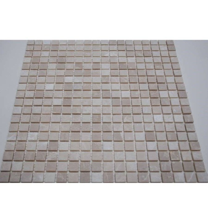 FK Marble Classic Mosaic Состаренная мраморная мозаика Crema Marfil 15-4T 30x30 — фото 2