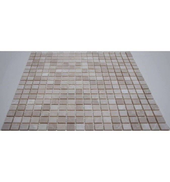 FK Marble Classic Mosaic Состаренная мраморная мозаика Crema Marfil 15-4T 30x30 — фото 3