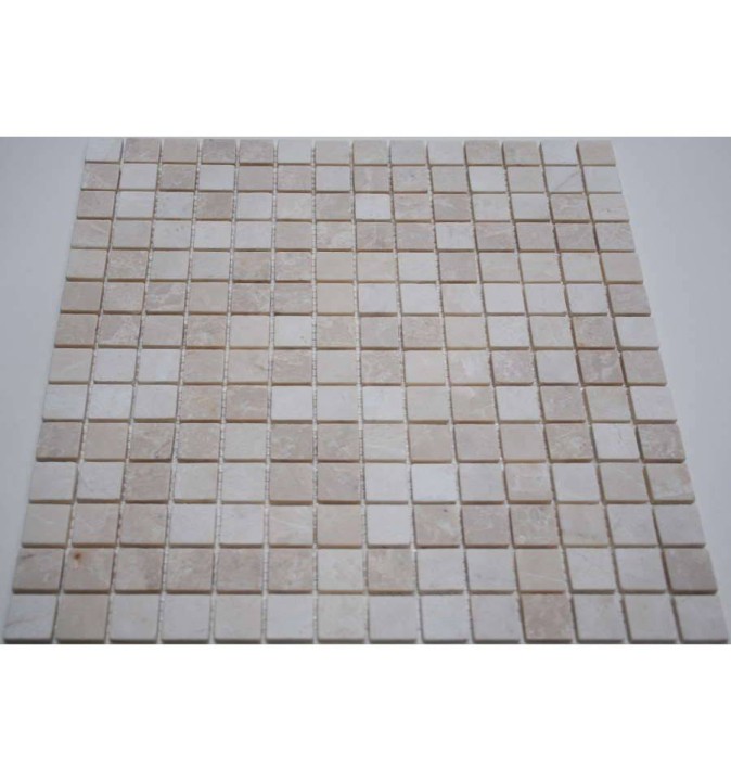 FK Marble Classic Mosaic Состаренная мраморная мозаика Crema Marfil 20-4T 30x30 — фото 2
