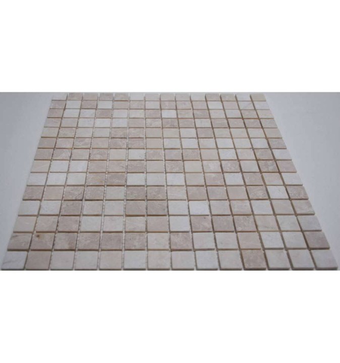 FK Marble Classic Mosaic Состаренная мраморная мозаика Crema Marfil 20-4T 30x30 — фото 3
