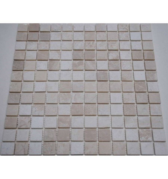 FK Marble Classic Mosaic Состаренная мраморная мозаика Crema Marfil 23-4T 30x30 — фото 2