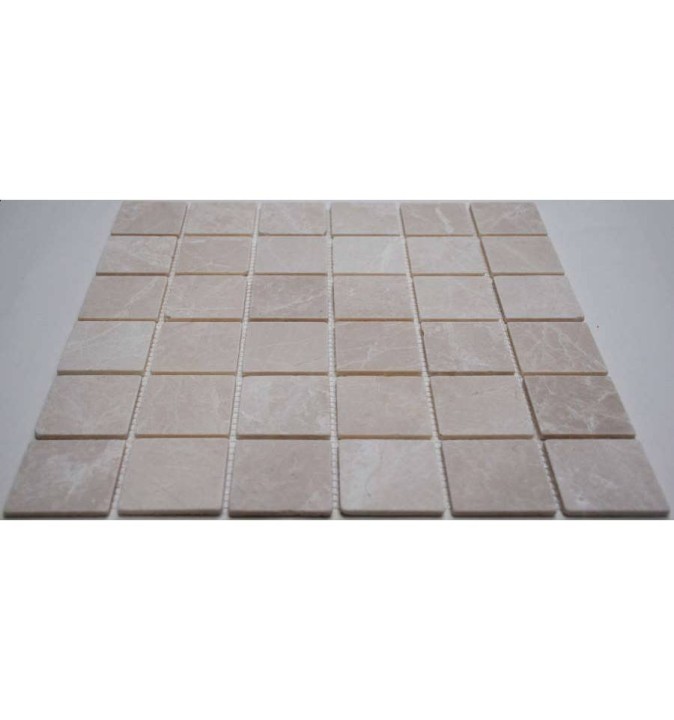 FK Marble Classic Mosaic Состаренная мраморная мозаика Crema Marfil 48-4T 30x30 — фото 3