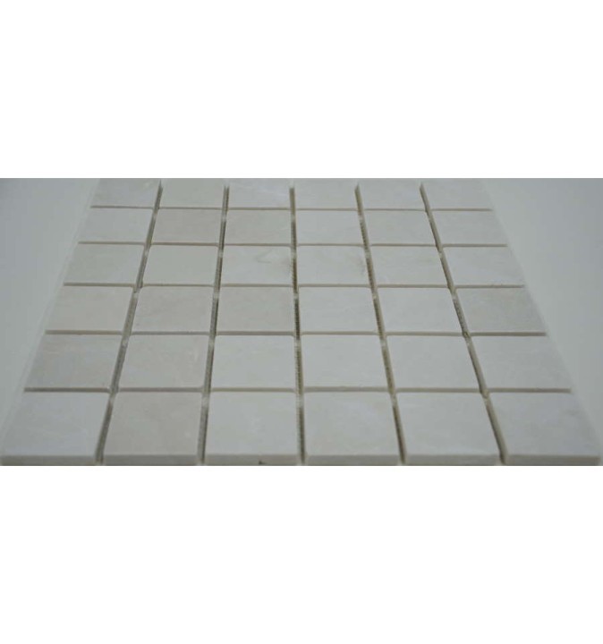 FK Marble Classic Mosaic Состаренная мраморная мозаика Crema Nova 48-8T 30x30 — фото 3