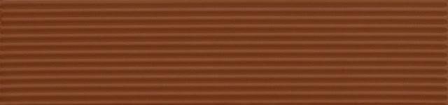 Настенная Florim Sensi Colore Onda 7 Marrone Glossy 5.7х23.2