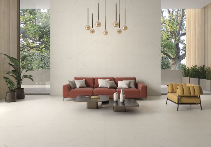 Матовый Geotiles Керамогранит Avorio Beige 60х120 — фото 13