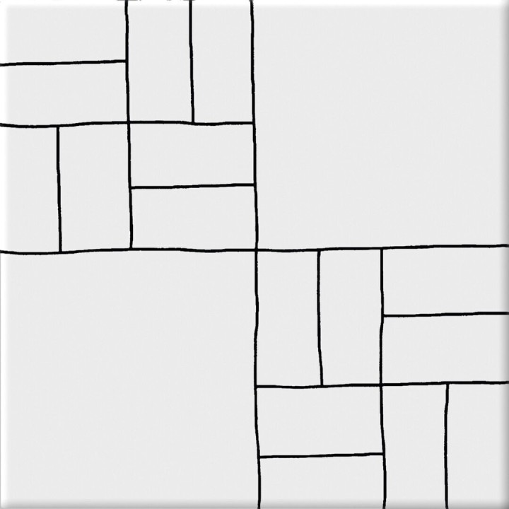 Матовый Geotiles Geomix Pawn 22,3x22,3 — фото 24