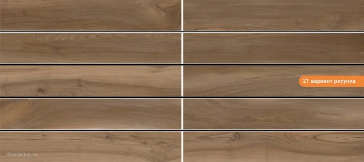 Матовый Geotiles Milton Noce 15x90 — фото 2