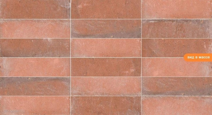 Матовый Geotiles Terracotta Red Old 28x7 — фото 3