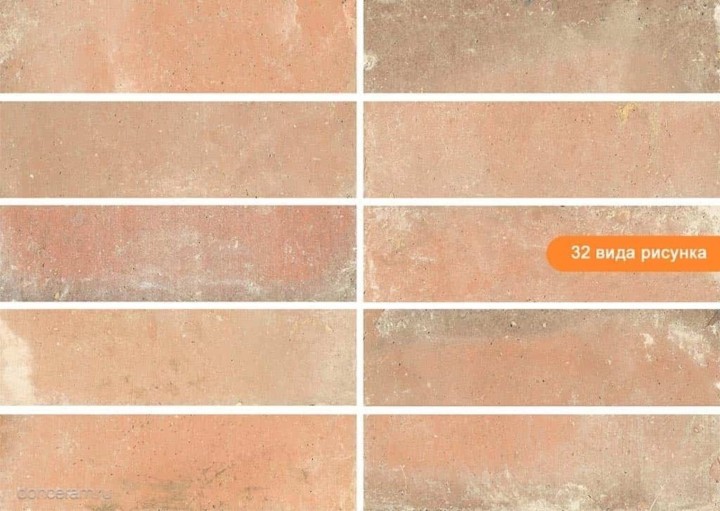 Матовый Geotiles Terracotta Siena Old 28x7 — фото 2