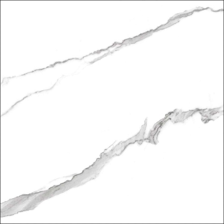 Global Tile Керамогранит Anima Белый грес глаз. матовый 60х60 — фото 6