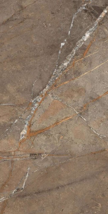 Global Tile Керамогранит Bersa Коричневый 60x120 Полированный — фото 6