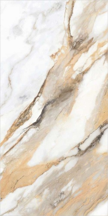 Global Tile Керамогранит Borghini Белый 60x120 Полированный — фото 12