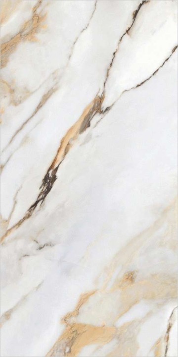Global Tile Керамогранит Borghini Белый 60x120 Полированный — фото 10