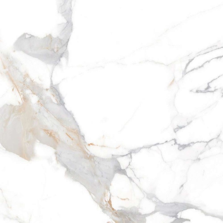 Global Tile Керамогранит Calacatta Imperial Белый 60x60 Полированный — фото 4