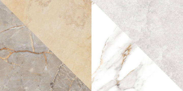 Global Tile Плитка настенная Capella Белая геометрия 25х50 — фото 4