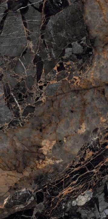 Global Tile Керамогранит Decorum Черный 60x120 Суперполированный — фото 3