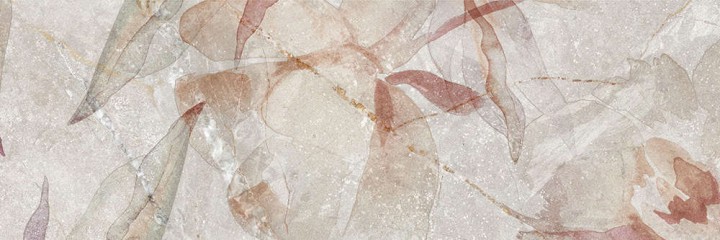 Global Tile Плитка настенная Fiona Цветы 2 25х75 — фото 2