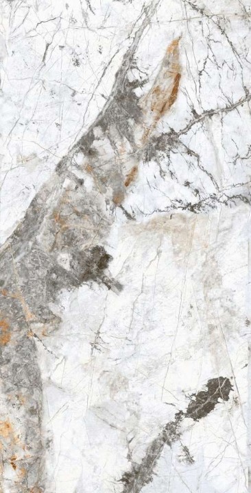 Global Tile Керамогранит Gabriel Белый 60x120 Полированный — фото 5