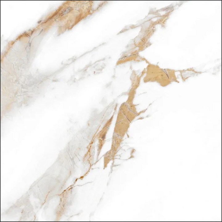 Матовый Керамогранит Global Tile GT60600103MR грес глаз. Калакатта Роял / Calacatta Royal_GT 60х60 — фото 12