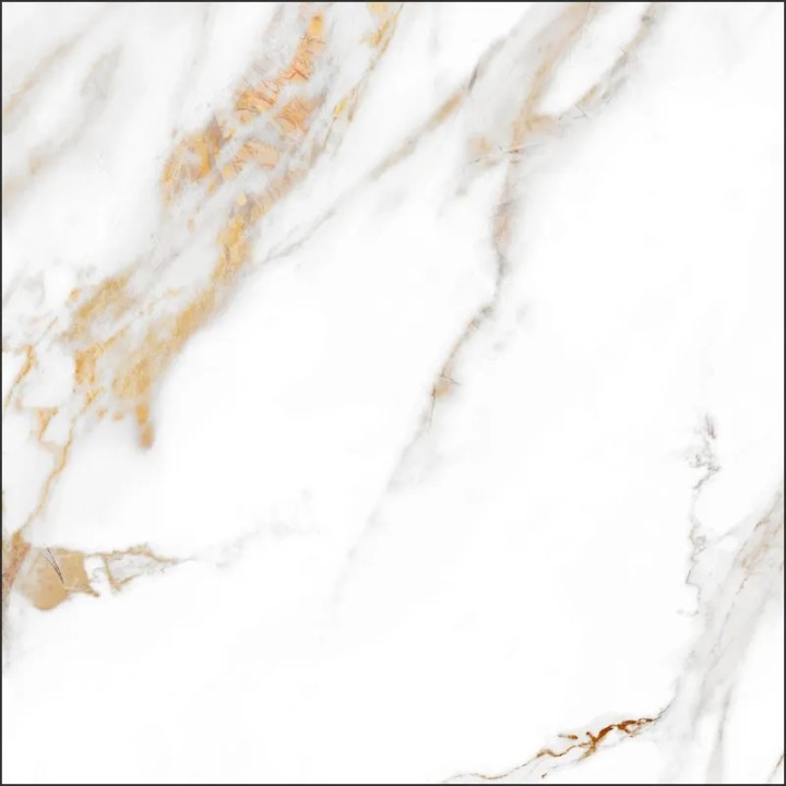 Матовый Керамогранит Global Tile GT60600103MR грес глаз. Калакатта Роял / Calacatta Royal_GT 60х60 — фото 6