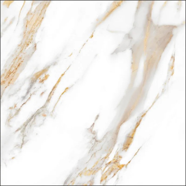 Матовый Керамогранит Global Tile GT60600103MR грес глаз. Калакатта Роял / Calacatta Royal_GT 60х60 — фото 9