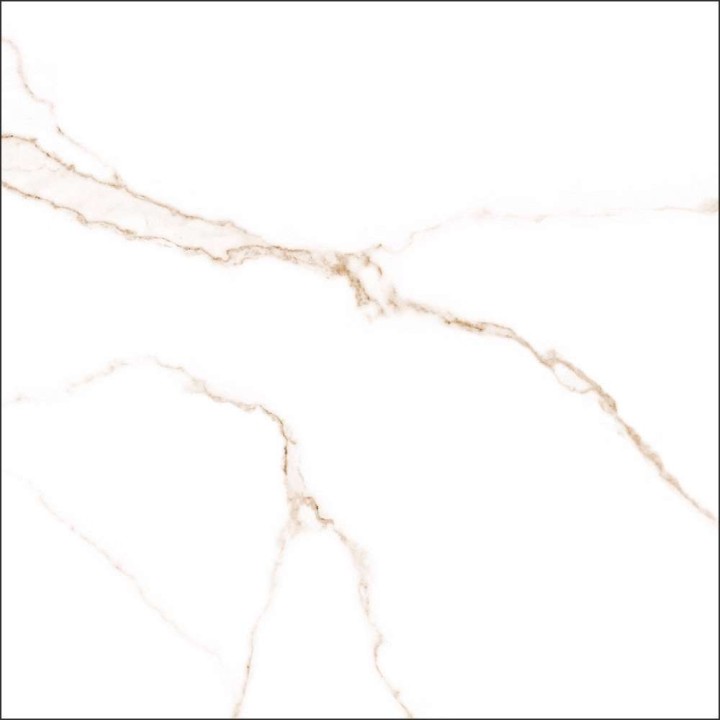 Global Tile Керамогранит Majestic Luxe Белый грес глаз. матовый 60х60 — фото 5