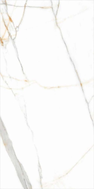 Global Tile Керамогранит Montecatini Белый 60x120 Полированный Slim — фото 3