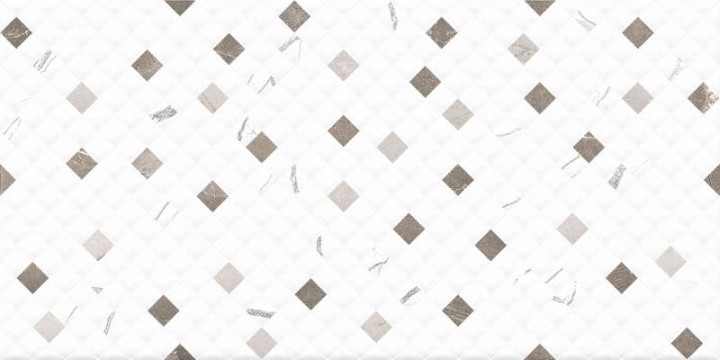 Global Tile Плитка настенная Siluet Белая мозаика 25х50 — фото 4