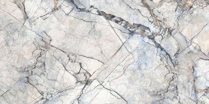 Global Tile Плитка настенная Solo 50x25 Синяя — фото 2