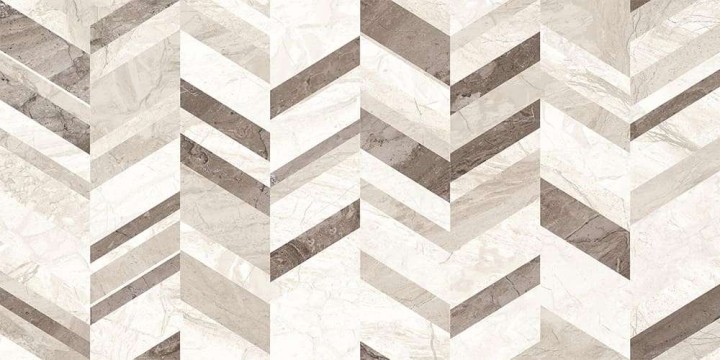 Global Tile Плитка настенная Sonesta Бежевая геометрия 25х50 — фото 2