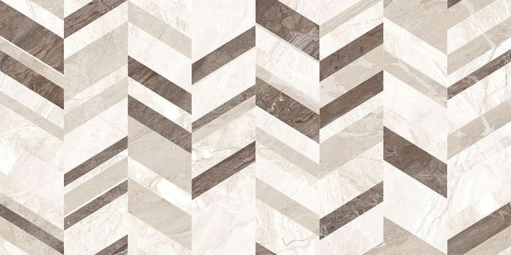 Global Tile Плитка настенная Sonesta Бежевая геометрия 25х50 — фото 5