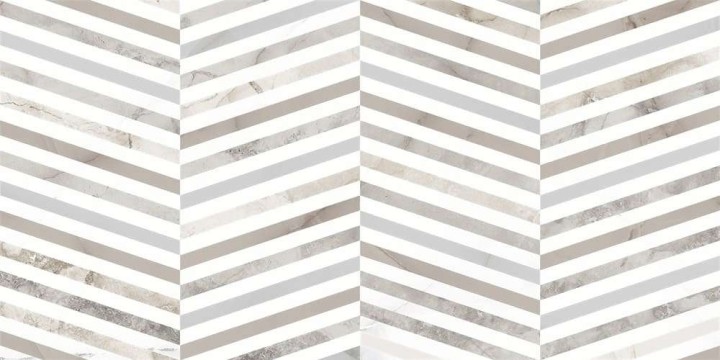 Global Tile Плитка настенная Tonic Серая шеврон 25х50 — фото 4