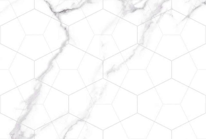 Global Tile Декор настенный Vega Белая геометрия 27х40 — фото 2