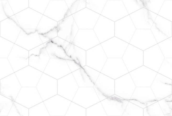 Global Tile Декор настенный Vega Белая геометрия 27х40 — фото 3