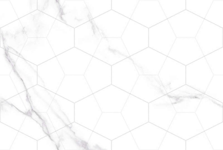 Global Tile Декор настенный Vega Белая геометрия 27х40 — фото 6