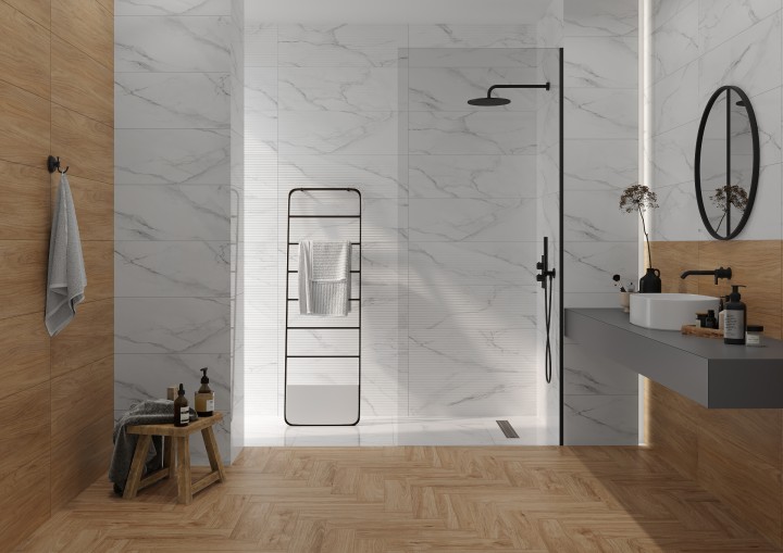 Матовый Gracia Ceramica Aspen Керамогранит Oslo beige PG 01 12.5х50 — фото 11