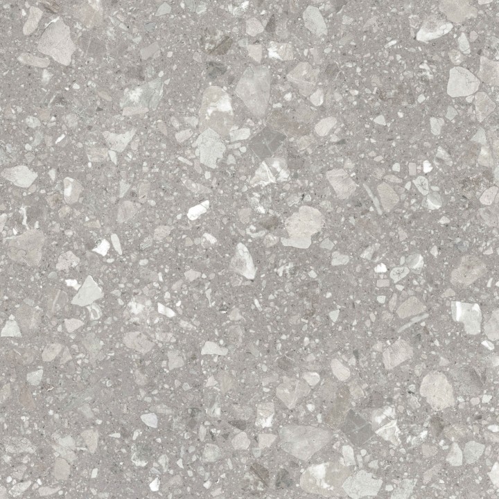 Матовый Gracia Ceramica Fjord Керамогранит Terrazzo matt grey PG 01 60х60 — фото 6