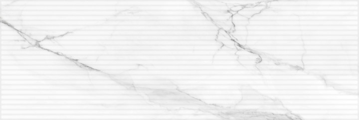 Настенная Gracia Ceramica Fjord Плитка Marble gloss white 02 30х90 — фото 5