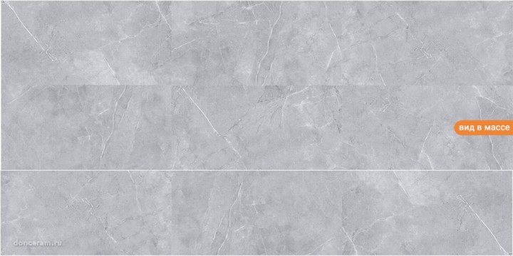 Полированный Gravita Amphora Light Grey 60x120 — фото 3