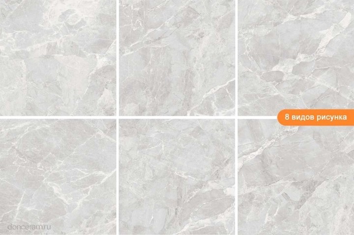 Матовый Gravita Arcania Grey 60x60 — фото 2