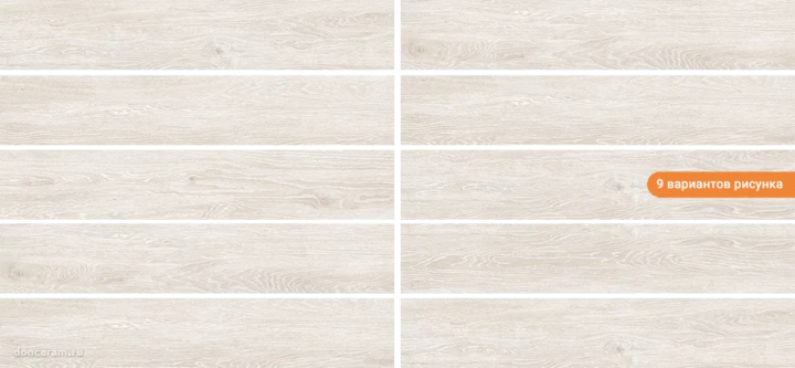 Матовый Gravita Caldera White 20x120 — фото 2