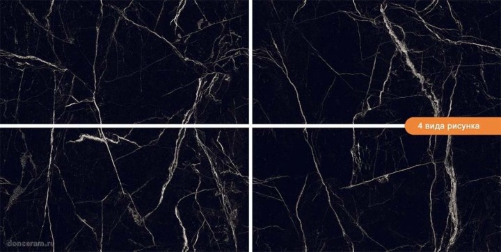 Полированный Gravita Cosmic Black 60x120 — фото 2